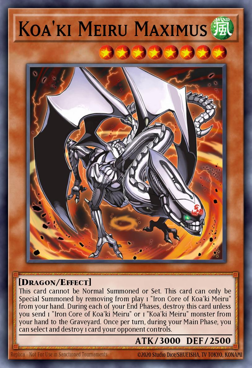 Koa'ki Meiru Maximus Yu-Gi-Oh card