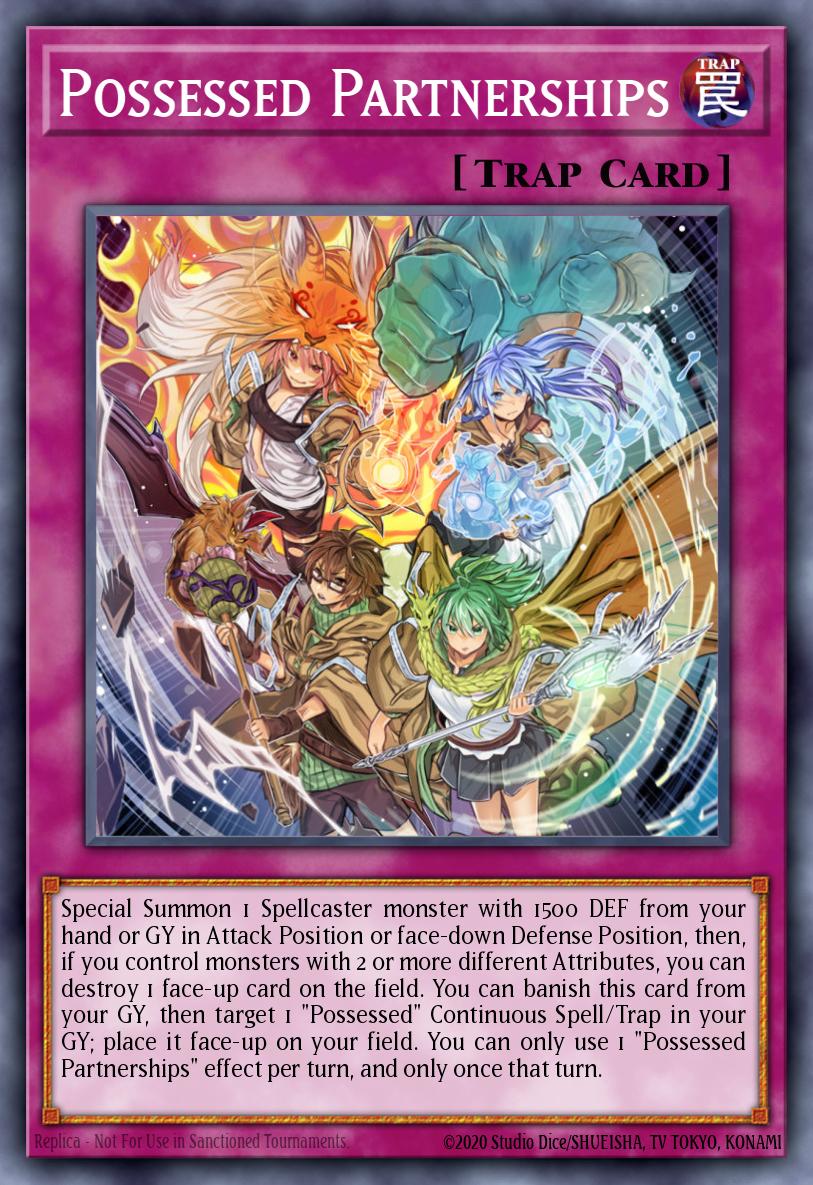 Possessed Partnerships Yu-Gi-Oh card