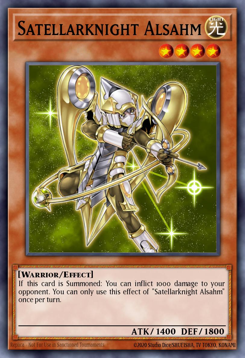 Satellarknight Alsahm Yu-Gi-Oh card