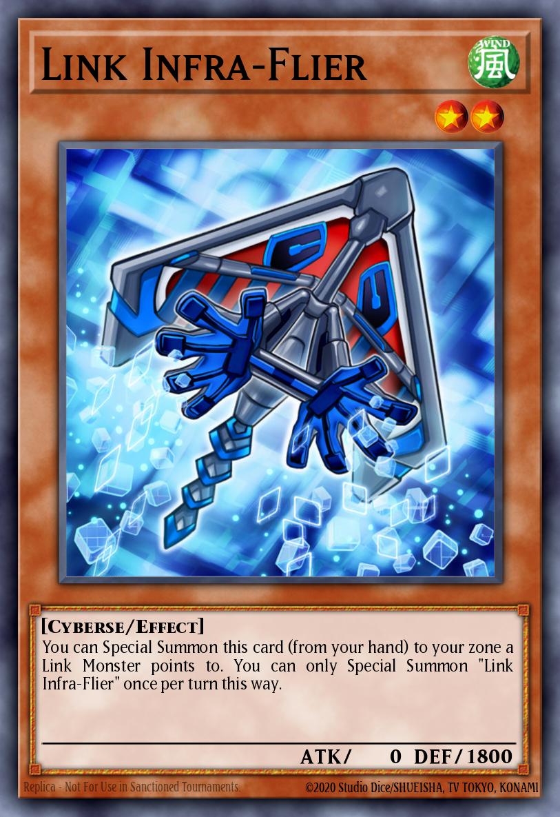Link Infra-Flier Yu-Gi-Oh card