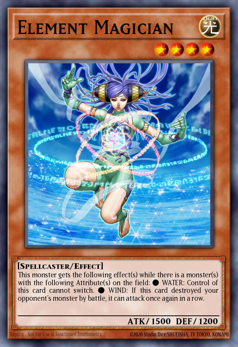 Element Magician Yu-Gi-Oh card