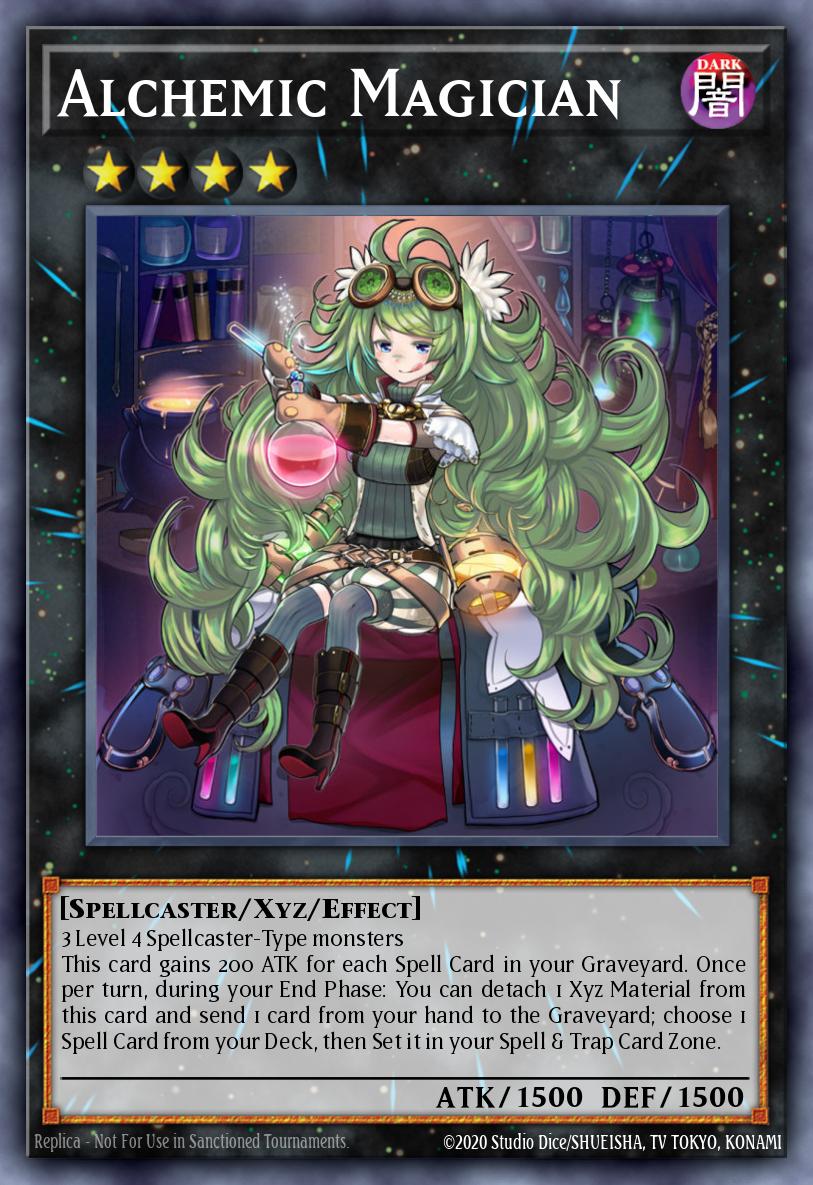 Alchemic Magician Yu-Gi-Oh card