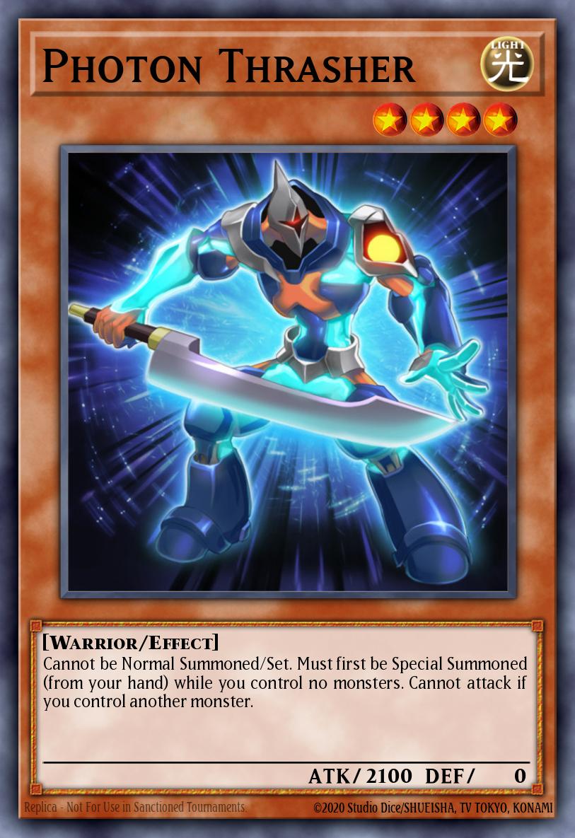 Photon Thrasher Yu-Gi-Oh card