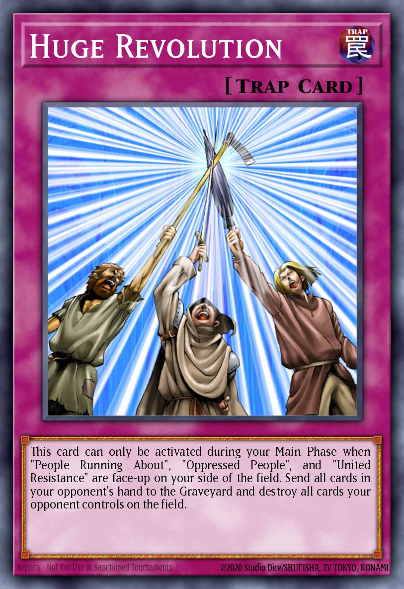 Huge Revolution Yu-Gi-Oh card