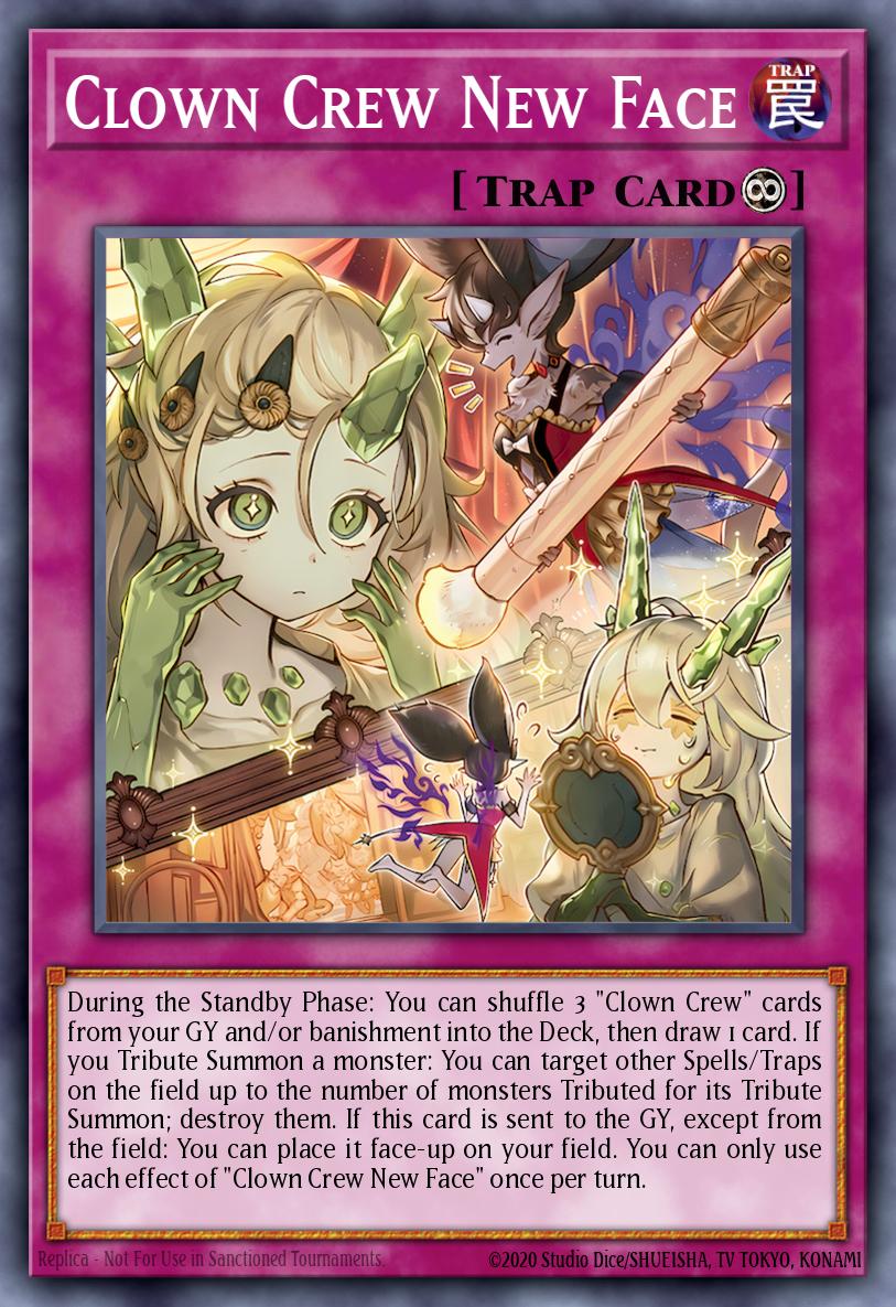 Clown Crew New Face Yu-Gi-Oh card