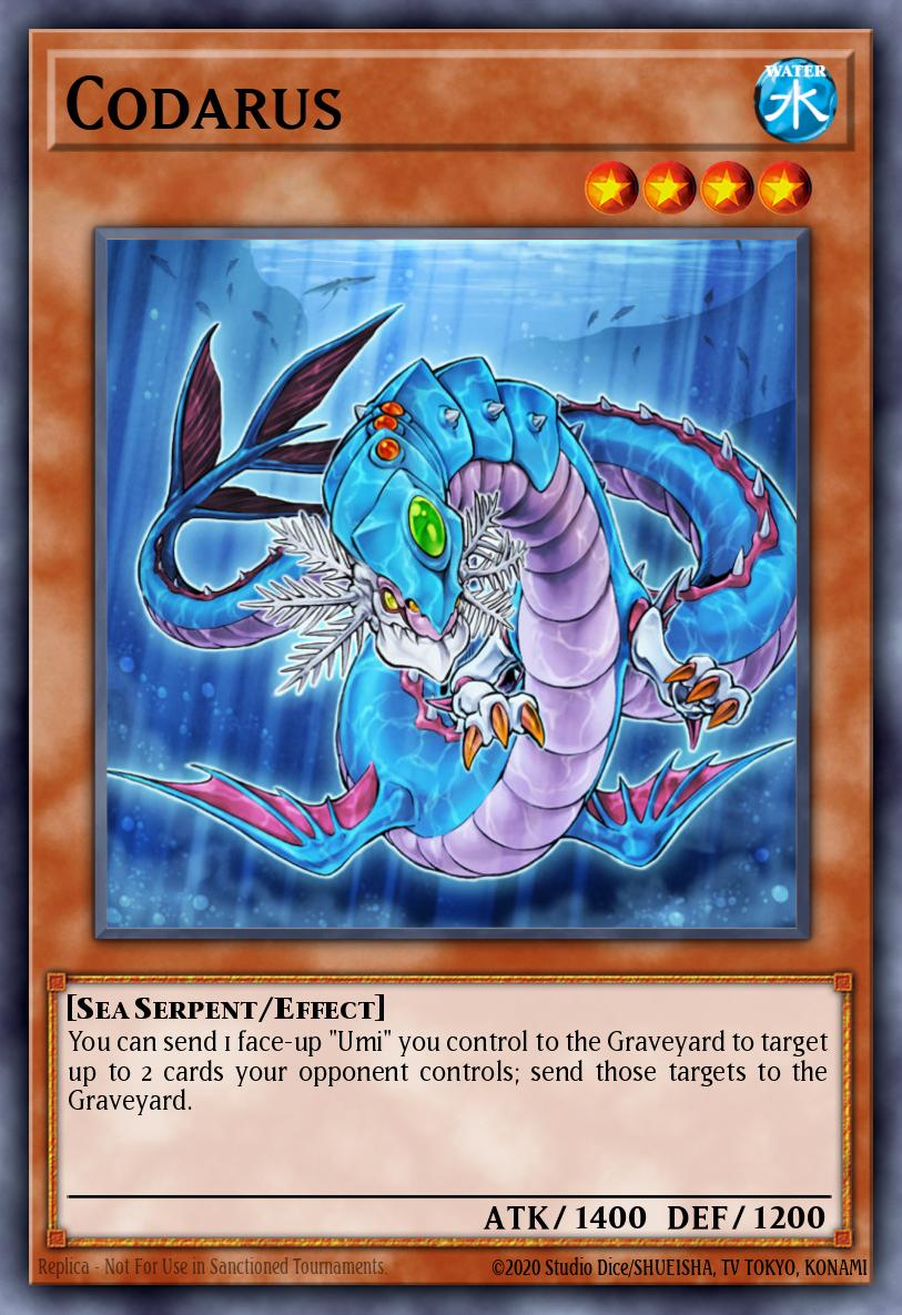 Codarus Yu-Gi-Oh card