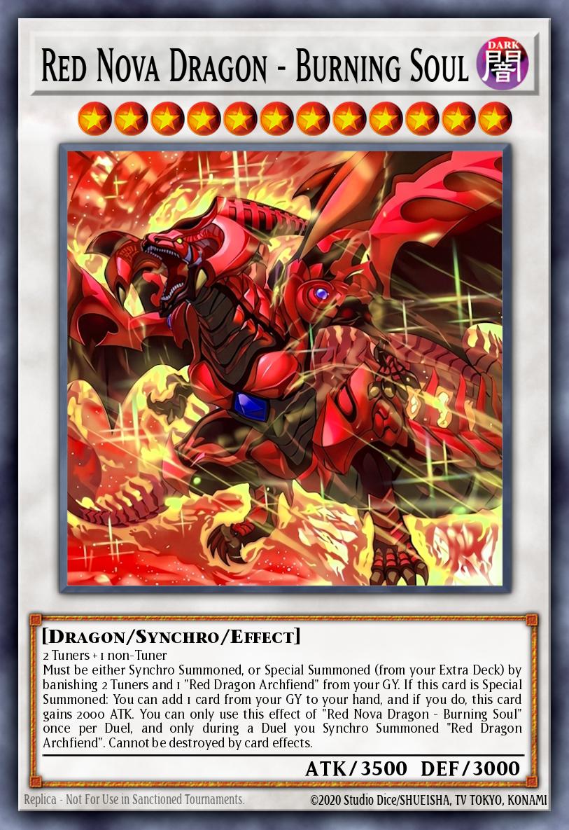Red Nova Dragon - Burning Soul Yu-Gi-Oh card