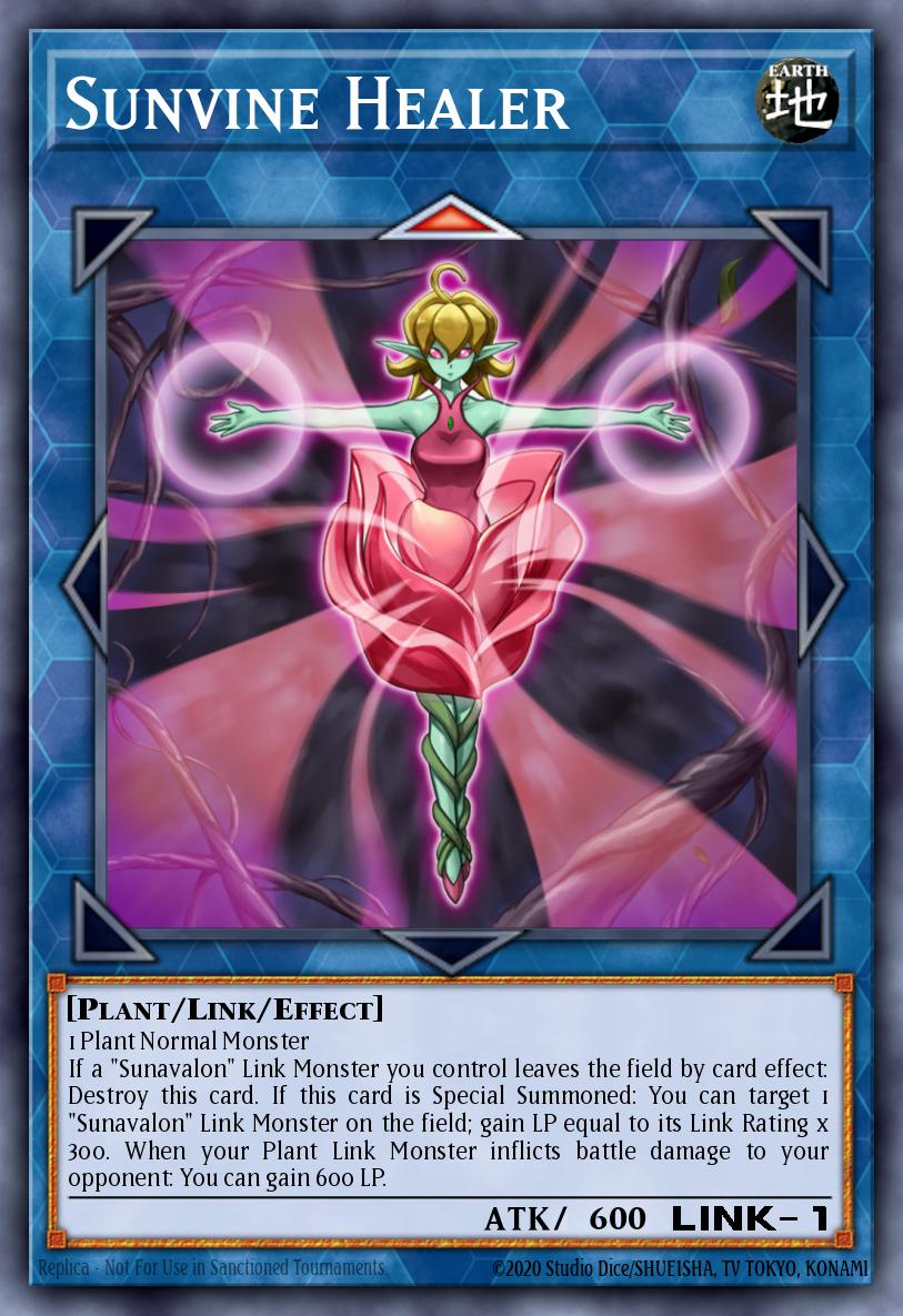 Sunvine Healer Yu-Gi-Oh card