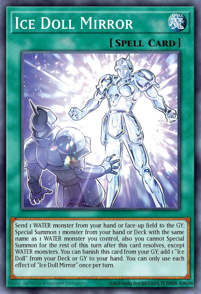 Ice Doll Mirror Yu-Gi-Oh card
