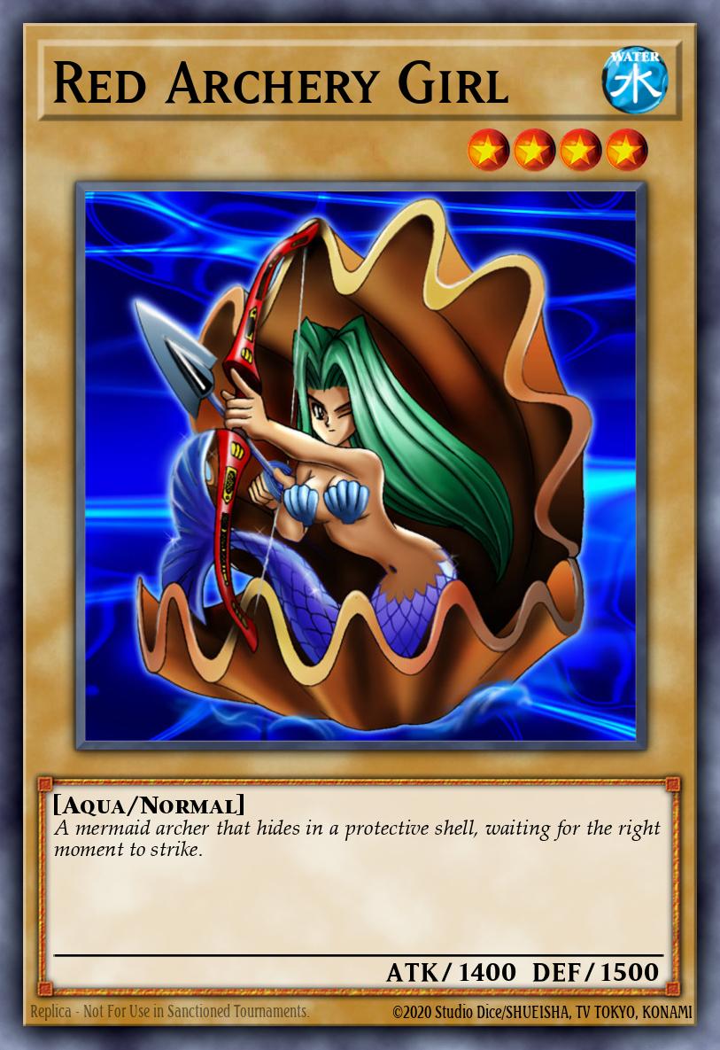 Red Archery Girl Yu-Gi-Oh card