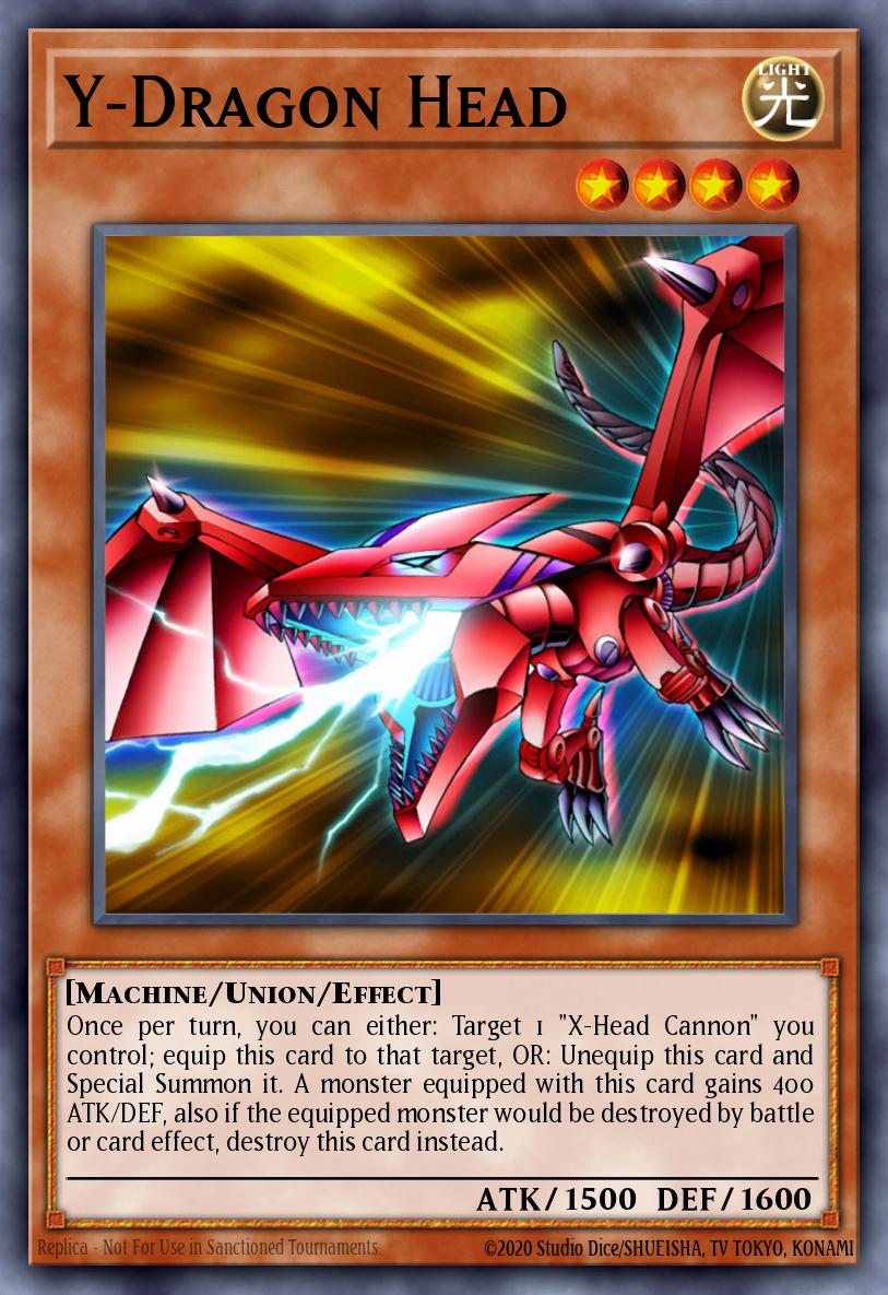 Y-Dragon Head Yu-Gi-Oh card