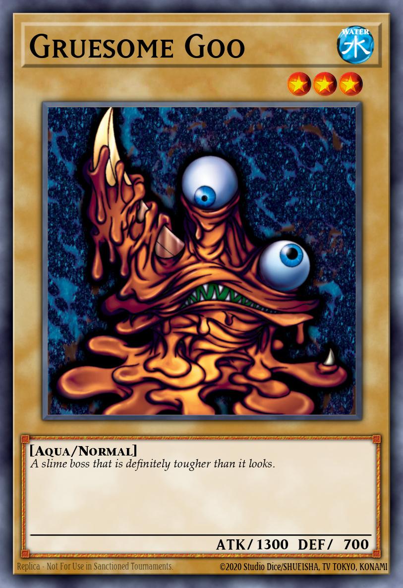 Gruesome Goo Yu-Gi-Oh card