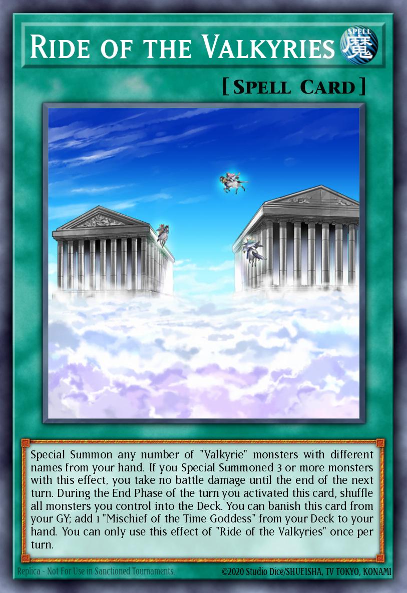 Ride of the Valkyries Yu-Gi-Oh card