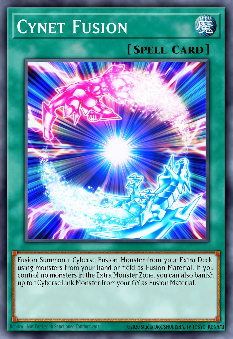 Cynet Fusion Yu-Gi-Oh card