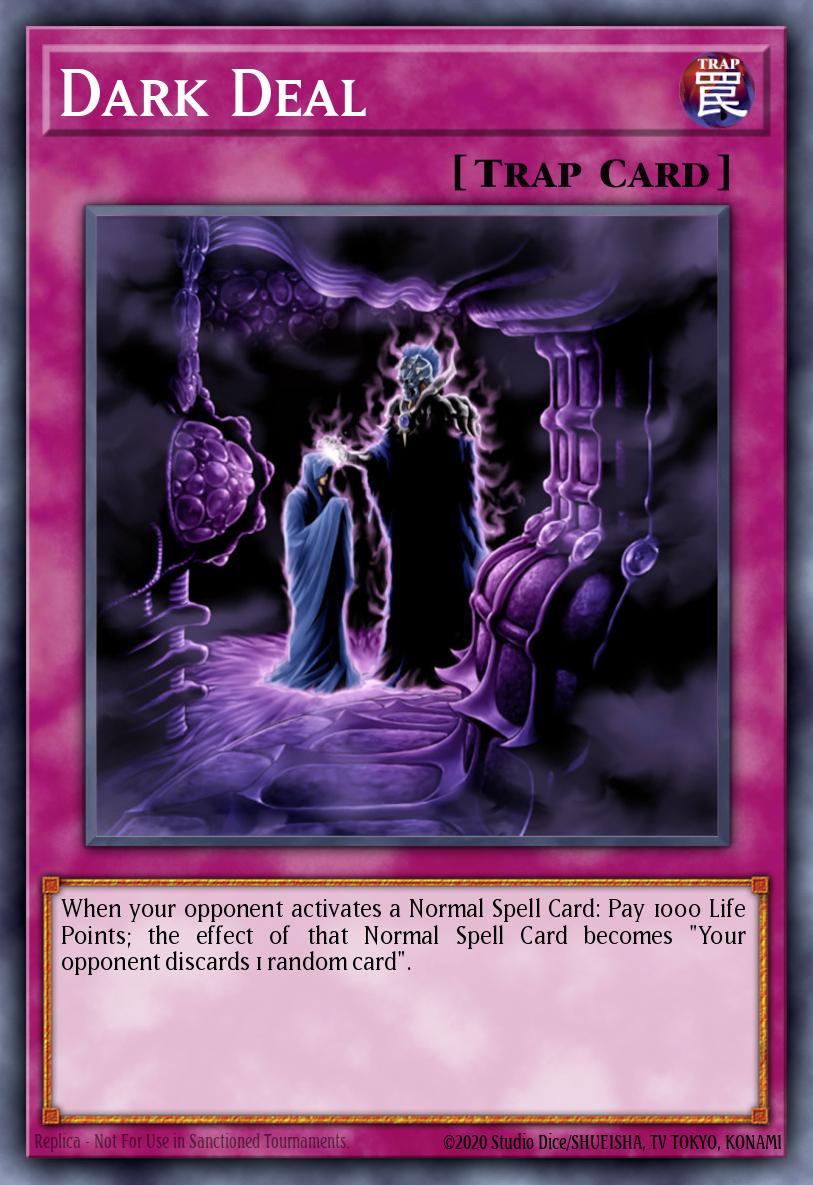 Dark Deal Yu-Gi-Oh card