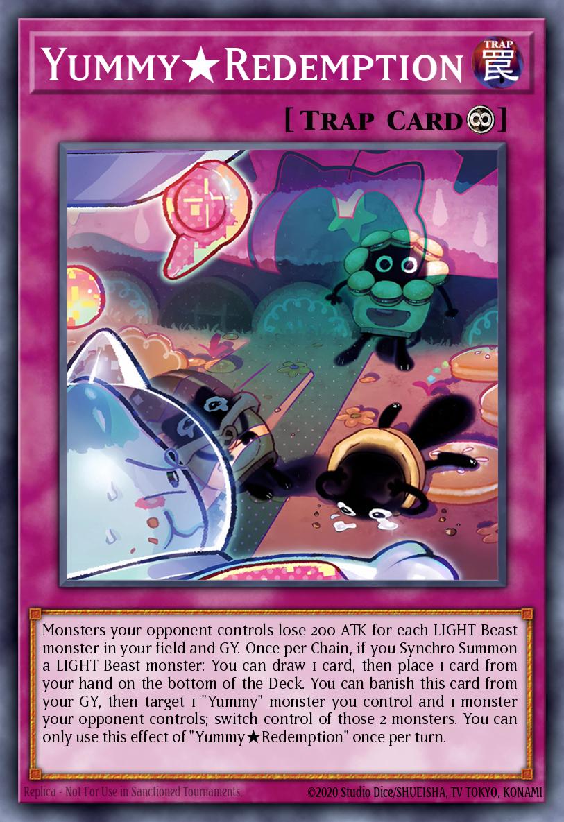 Yummy★Redemption Yu-Gi-Oh card