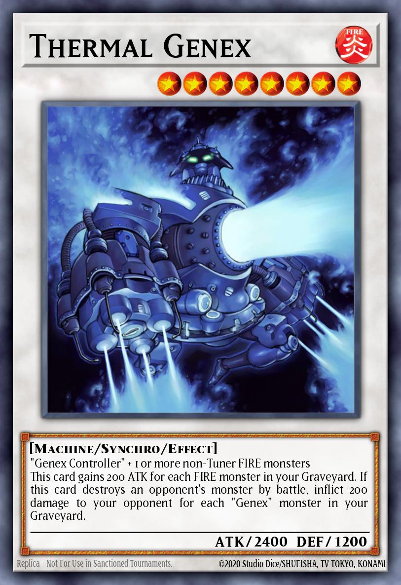 Thermal Genex Yu-Gi-Oh card