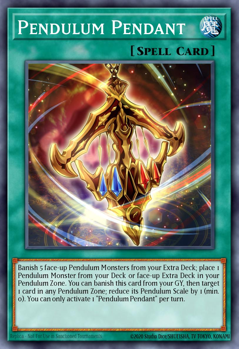 Pendulum Pendant Yu-Gi-Oh card