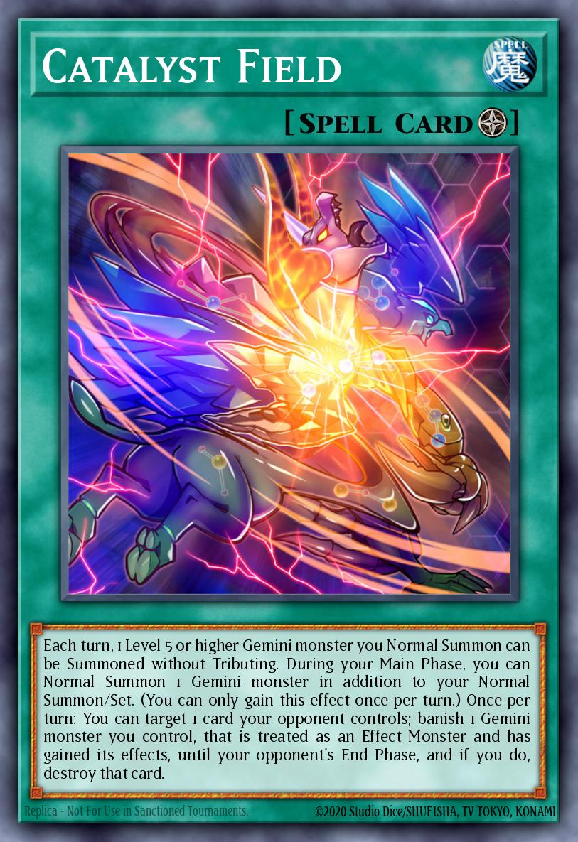 Catalyst Field Yu-Gi-Oh card
