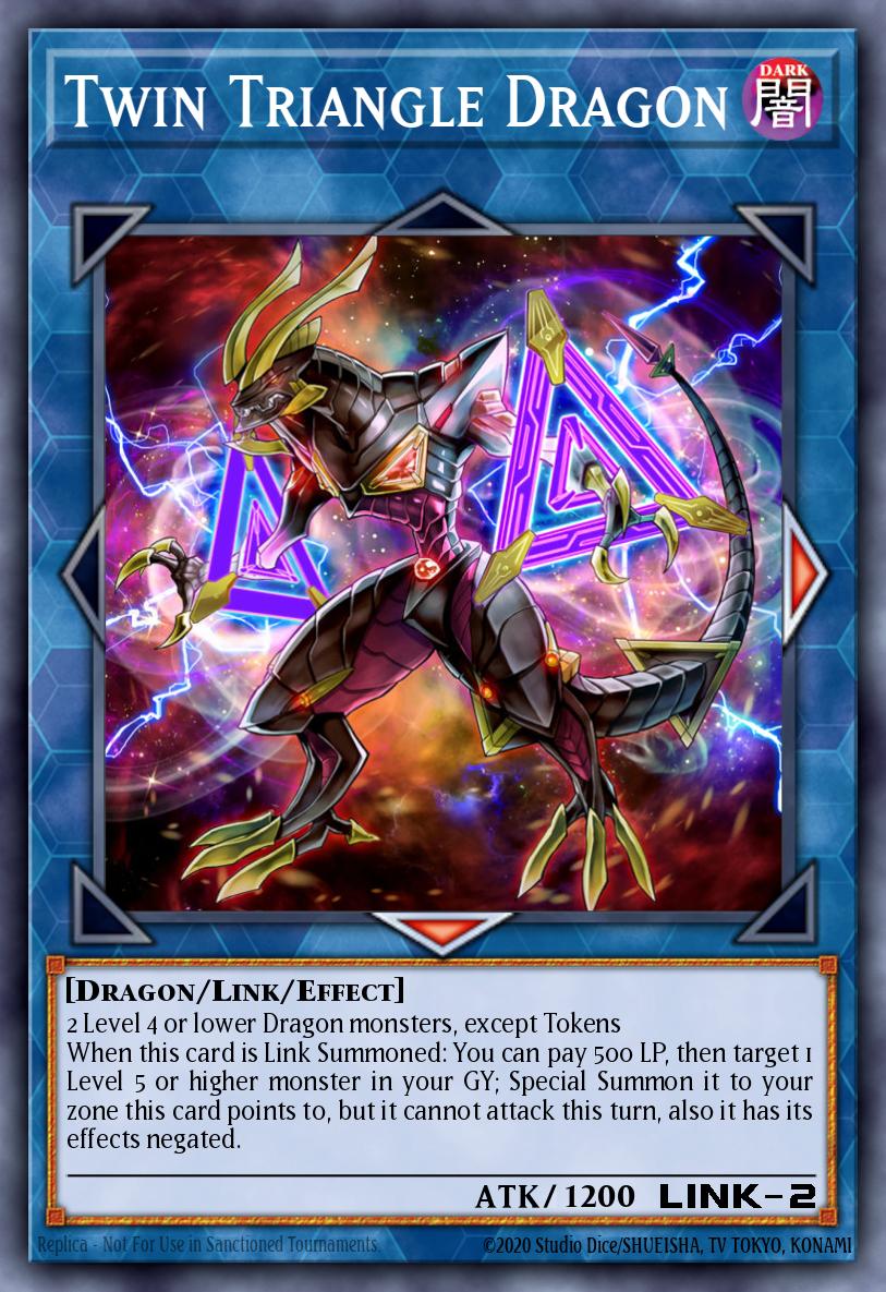 Twin Triangle Dragon Yu-Gi-Oh card