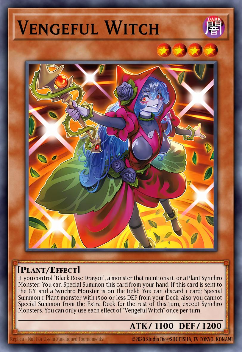 Vengeful Witch Yu-Gi-Oh card