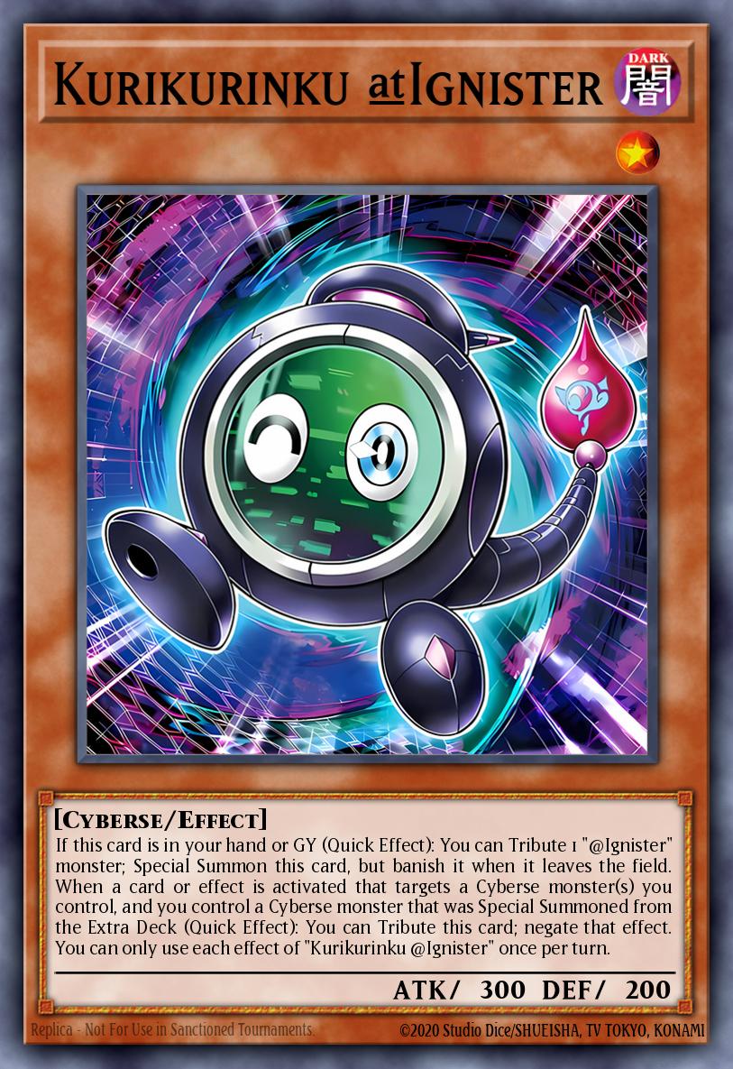Kurikurinku @Ignister Yu-Gi-Oh card