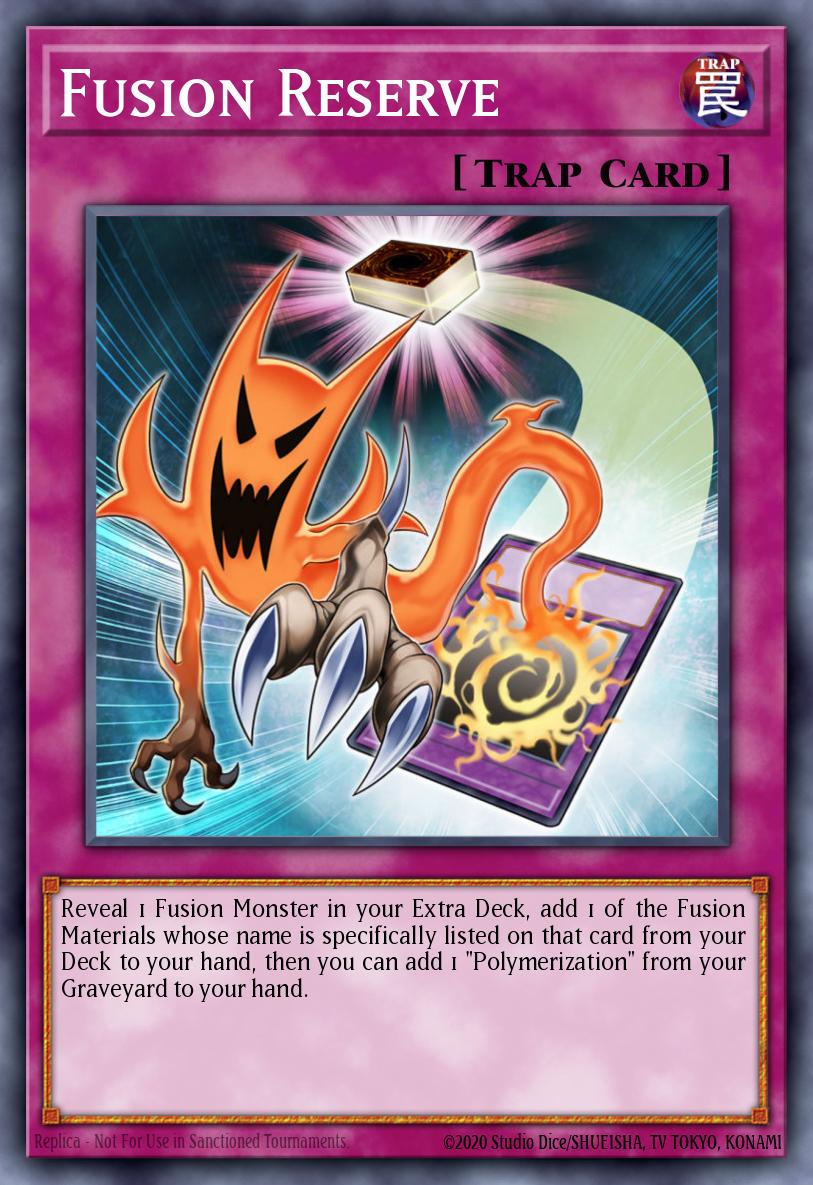 Fusion Reserve Yu-Gi-Oh card