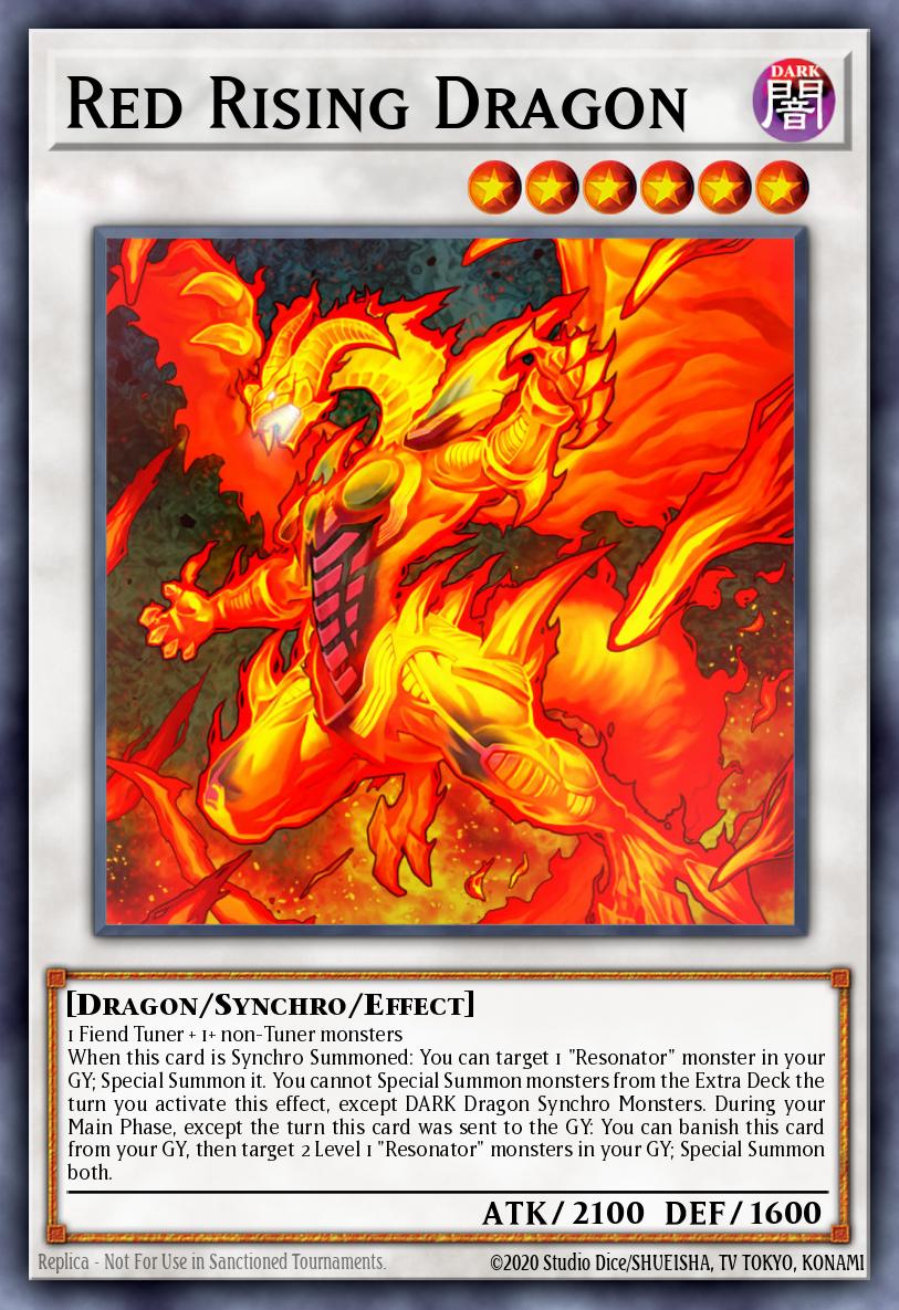Red Rising Dragon Yu-Gi-Oh card