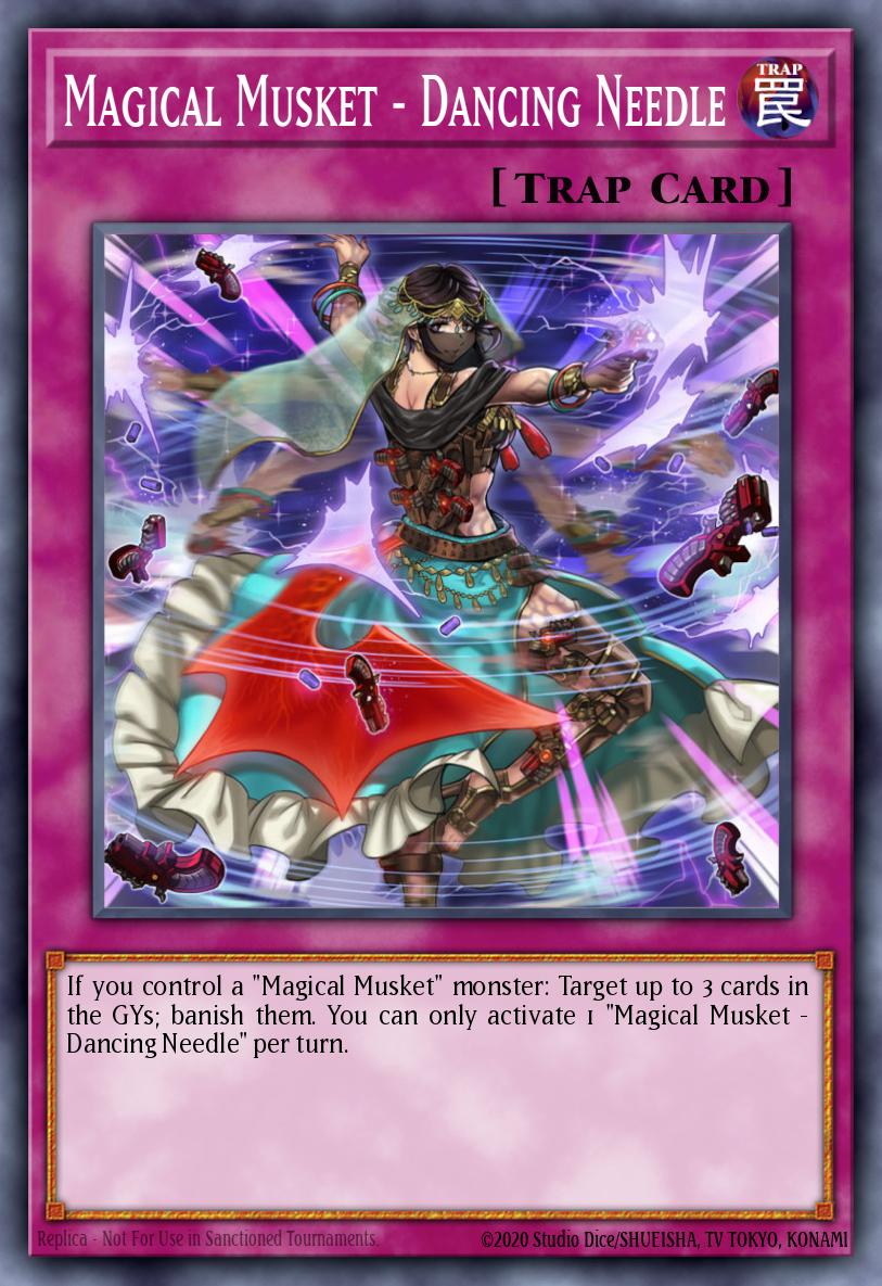 Magical Musket - Dancing Needle Yu-Gi-Oh card