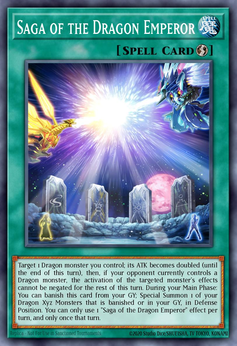 Saga of the Dragon Emperor Yu-Gi-Oh card