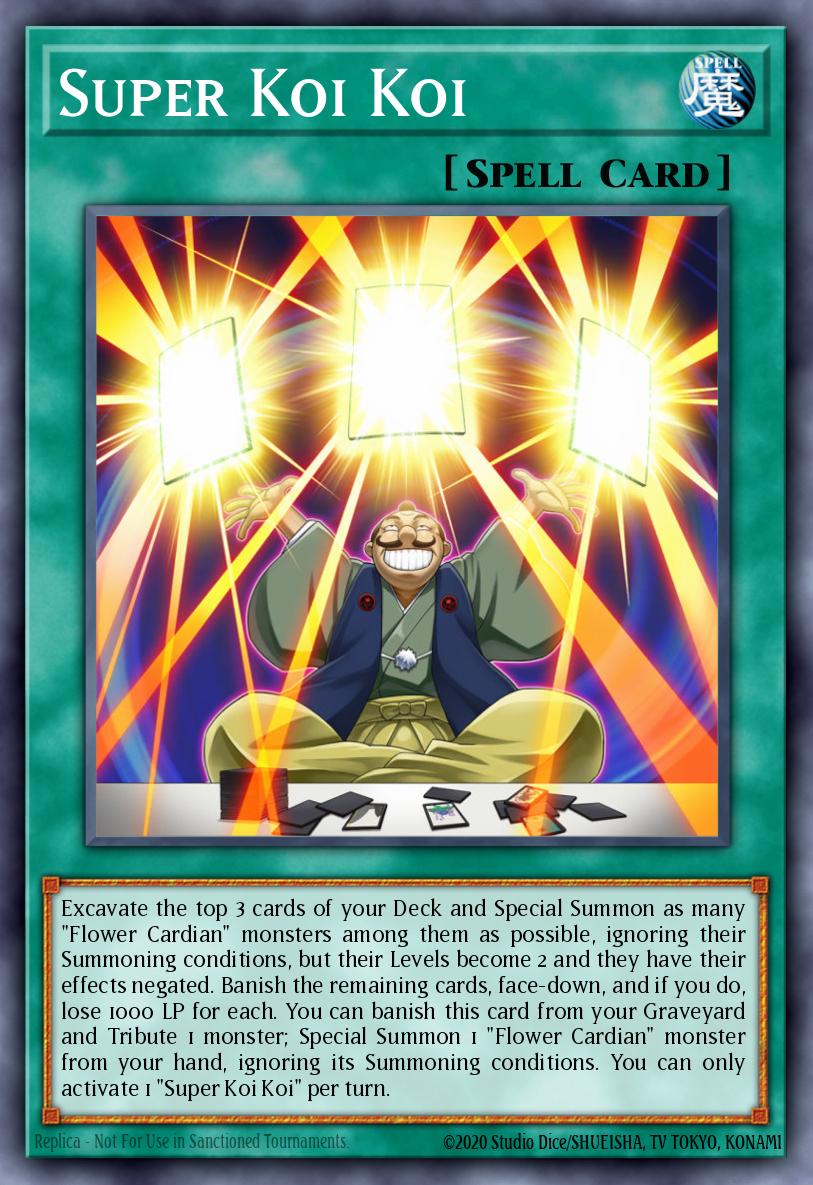 Super Koi Koi Yu-Gi-Oh card