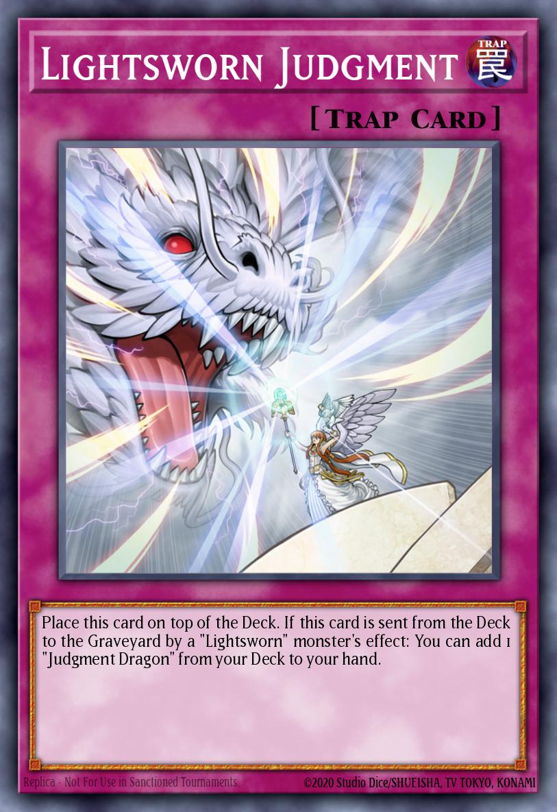 Lightsworn Judgment Yu-Gi-Oh card