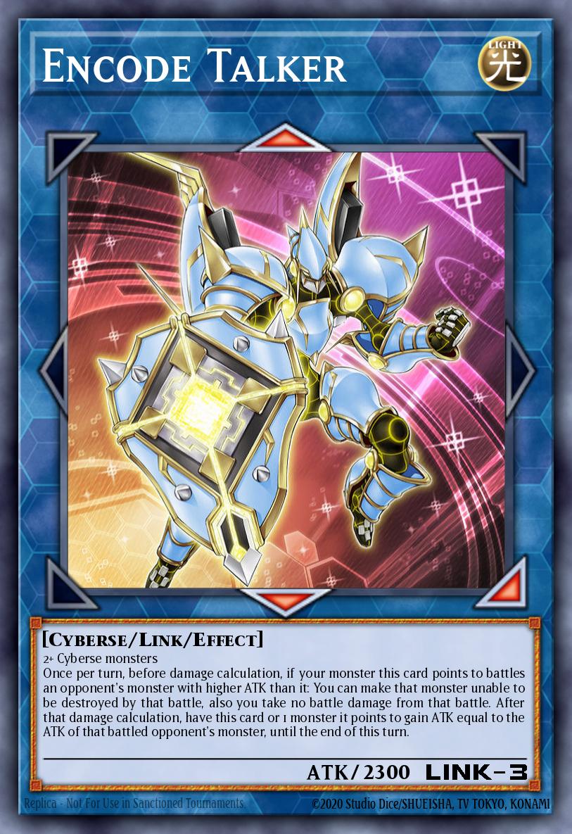 Encode Talker Yu-Gi-Oh card