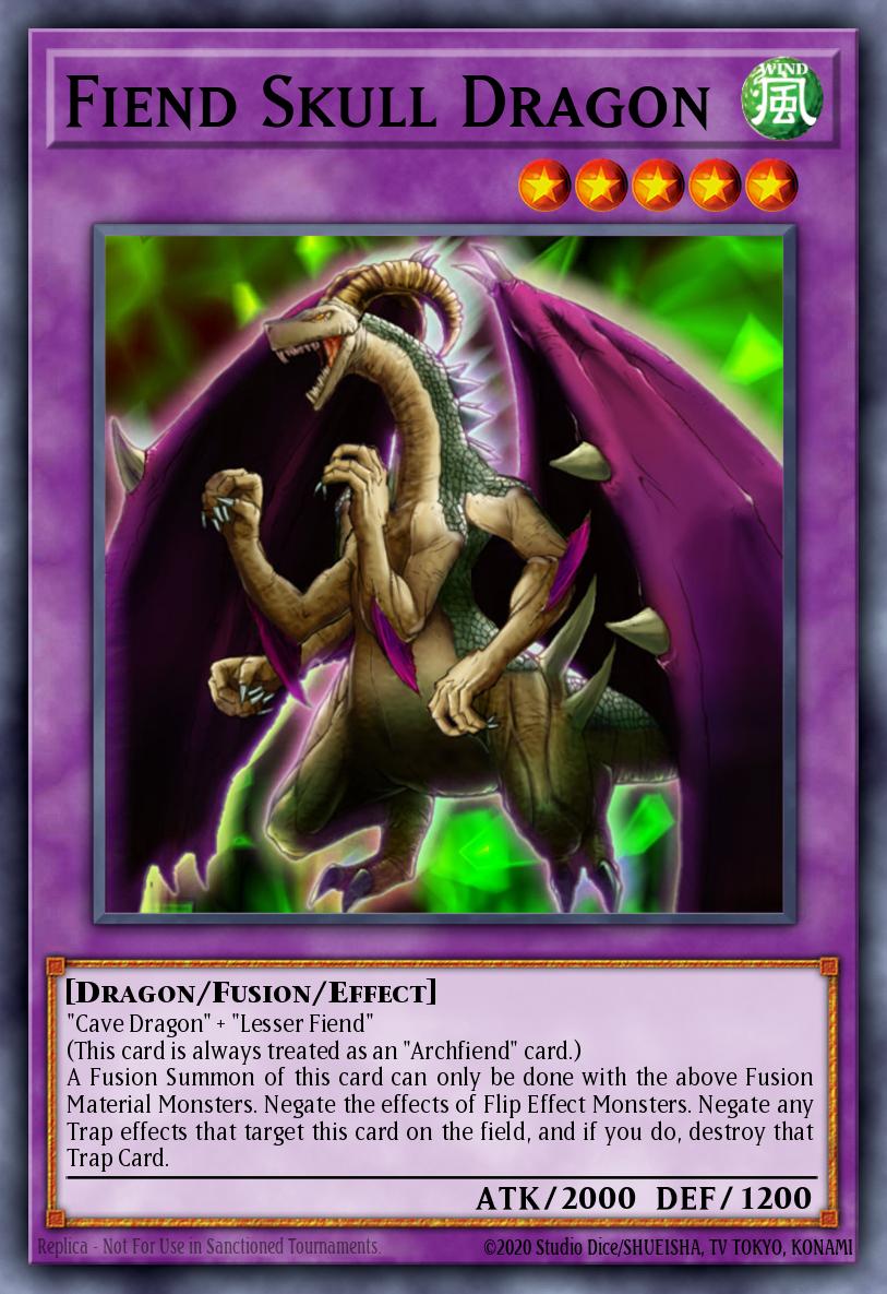 Fiend Skull Dragon Yu-Gi-Oh card