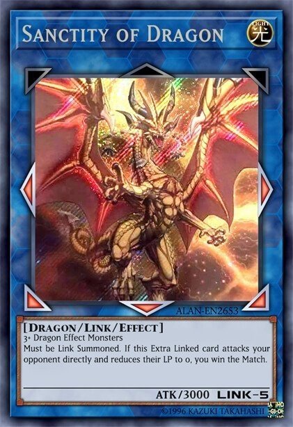 Sanctity of Dragon Yu-Gi-Oh card