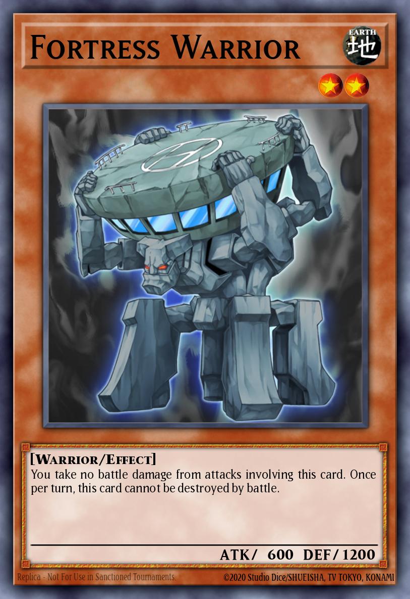 Fortress Warrior Yu-Gi-Oh card