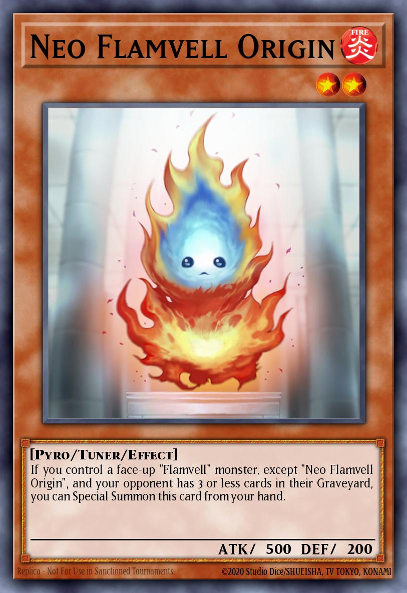 Neo Flamvell Origin Yu-Gi-Oh card