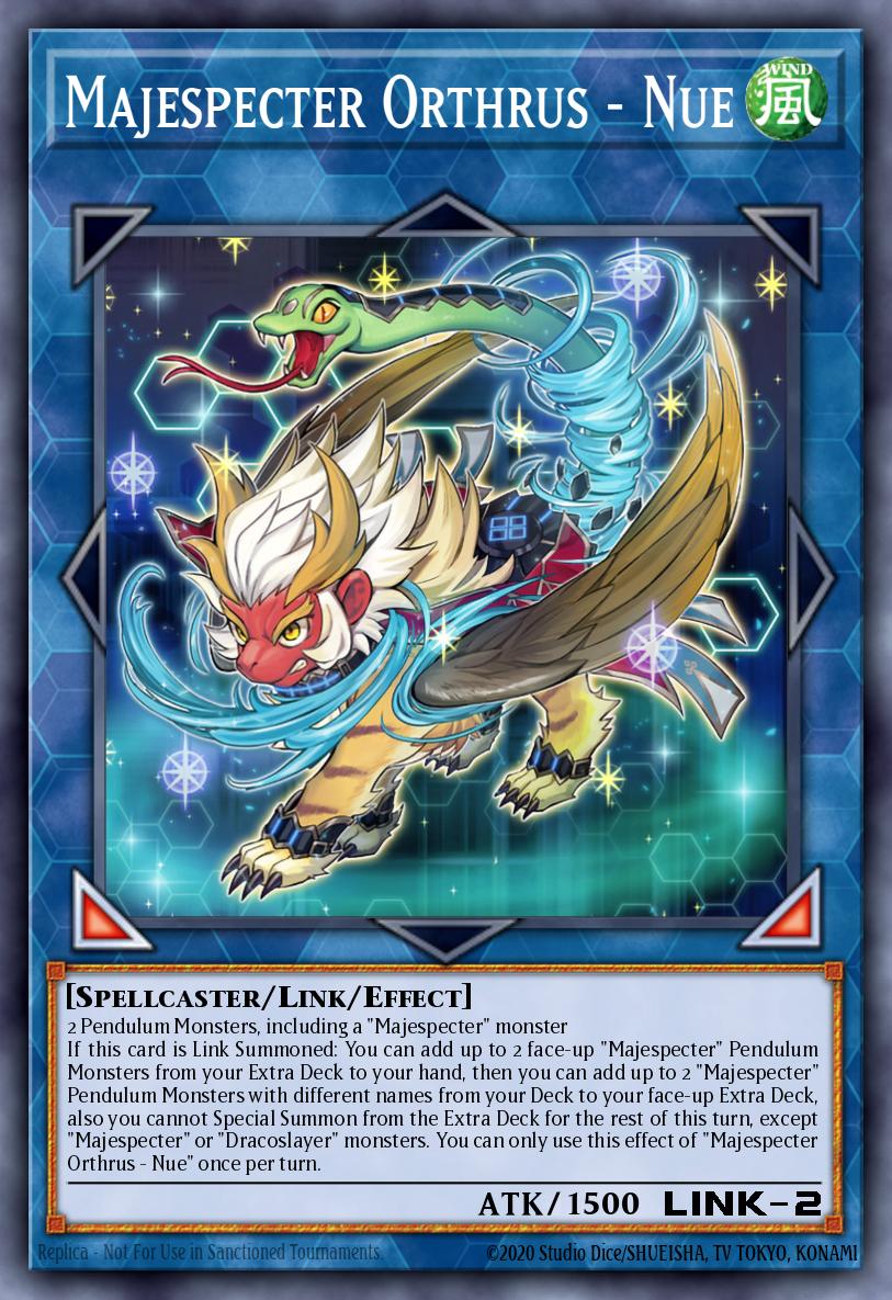 Majespecter Orthrus - Nue Yu-Gi-Oh card