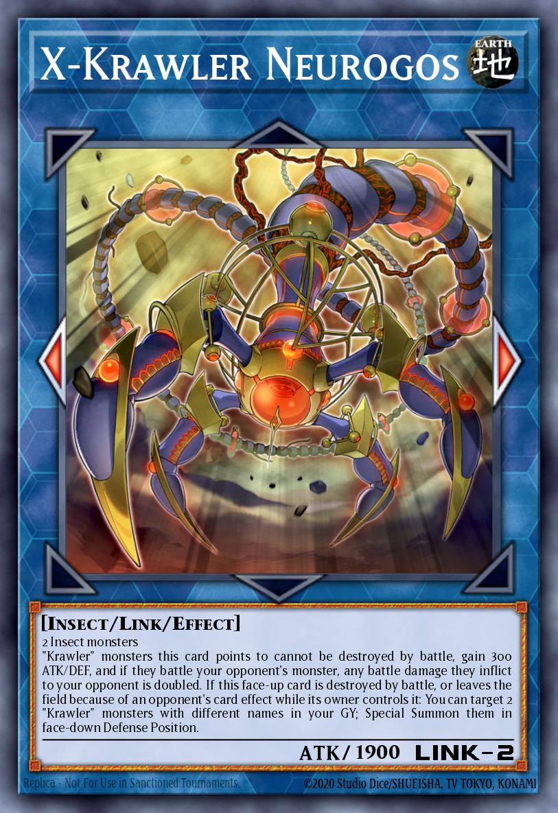X-Krawler Neurogos Yu-Gi-Oh card