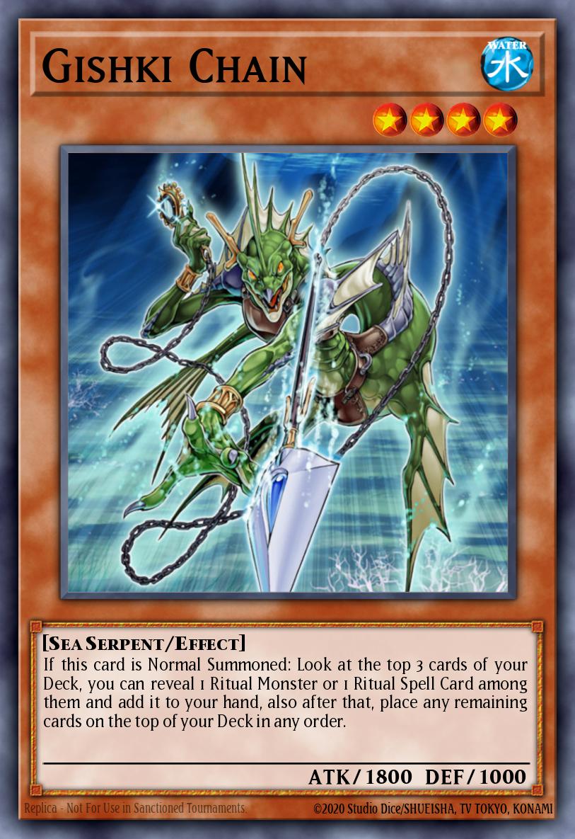Gishki Chain Yu-Gi-Oh card