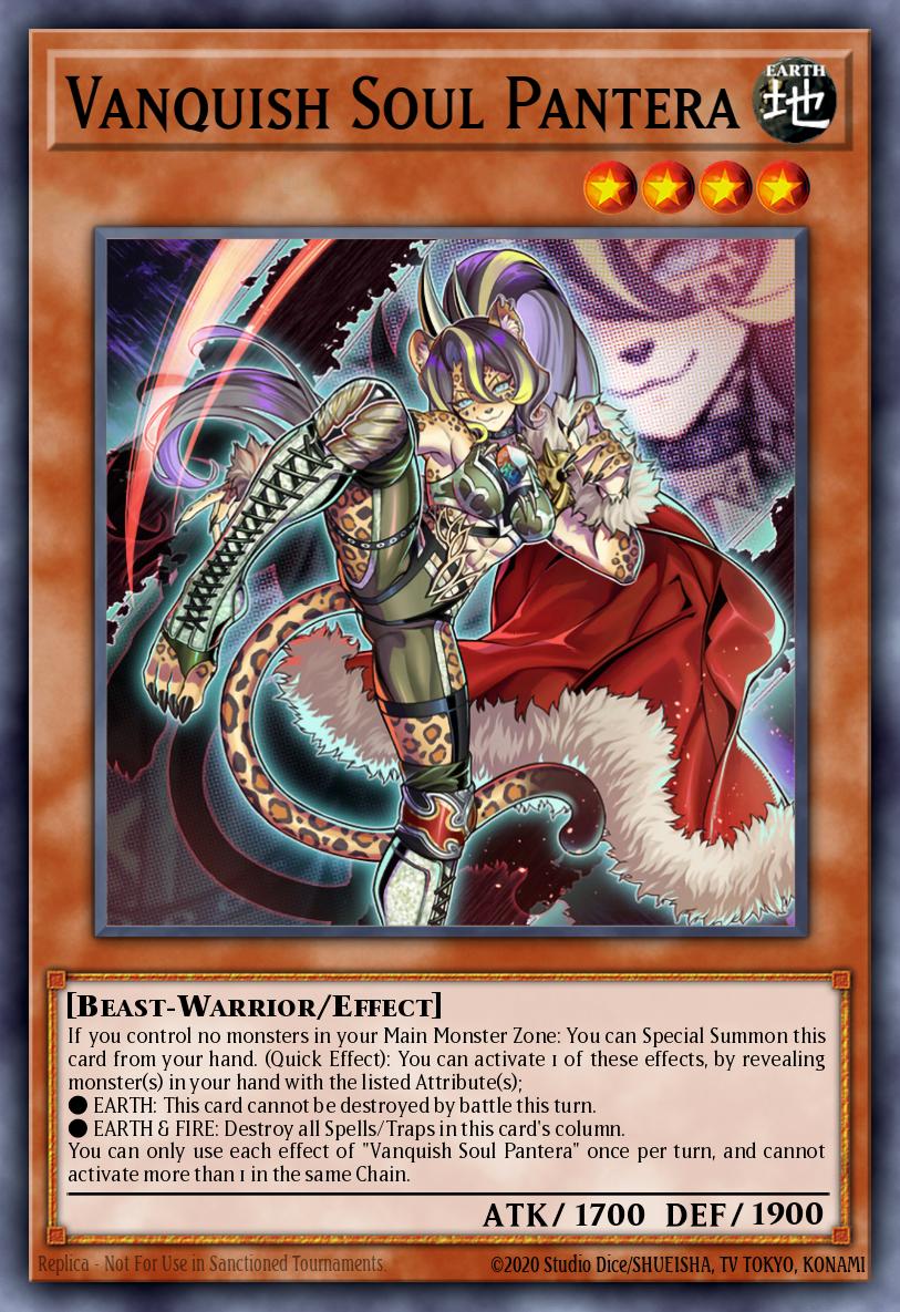 Vanquish Soul Pantera Yu-Gi-Oh card