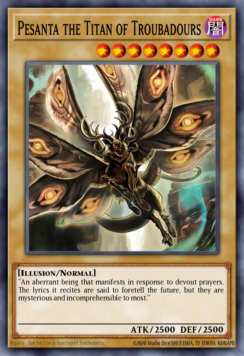 Pesanta the Titan of Troubadours Yu-Gi-Oh card
