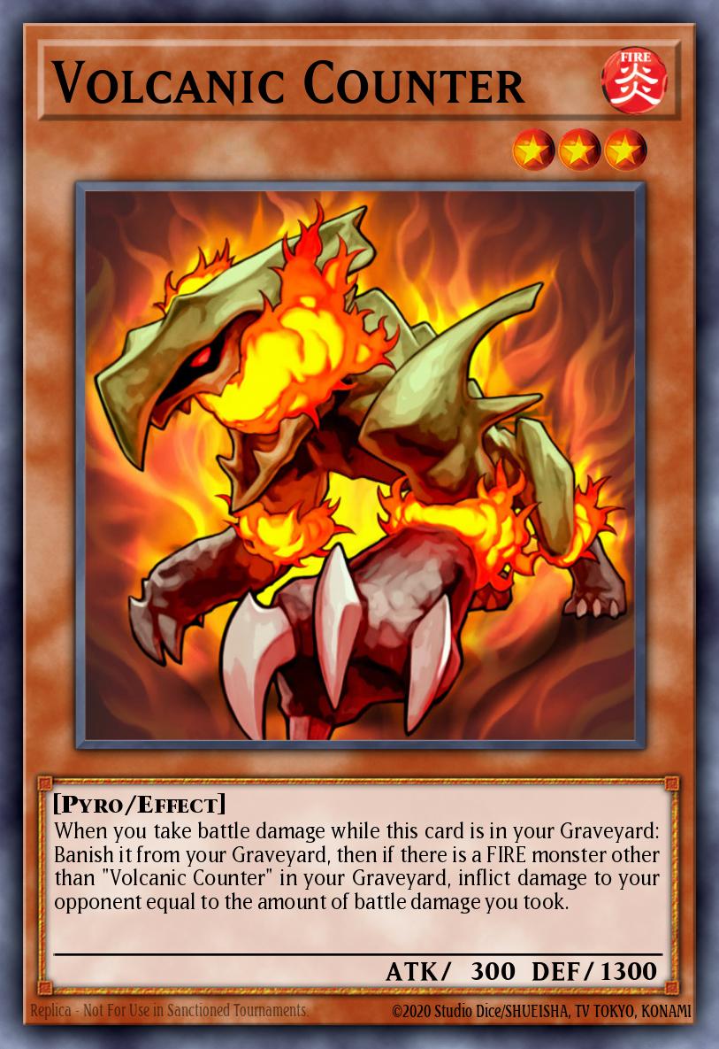 Volcanic Counter Yu-Gi-Oh card