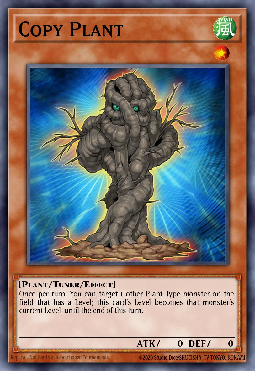 Copy Plant Yu-Gi-Oh card