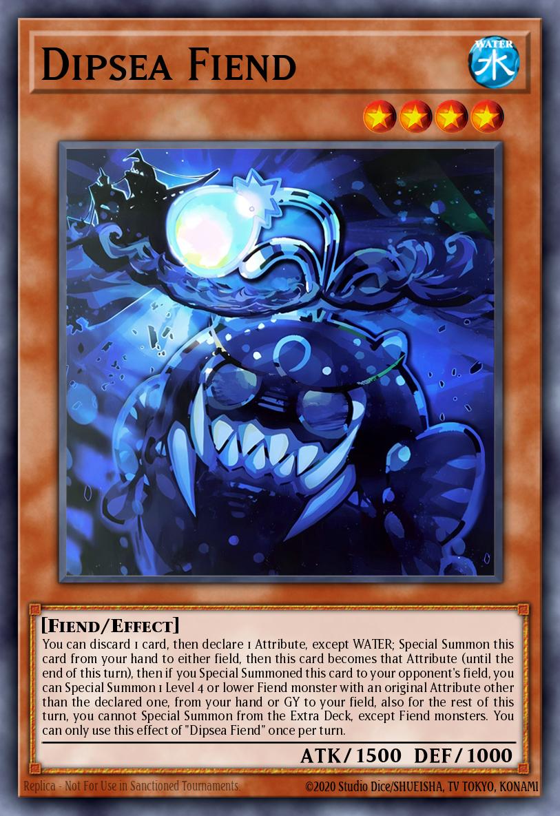 Dipsea Fiend Yu-Gi-Oh card