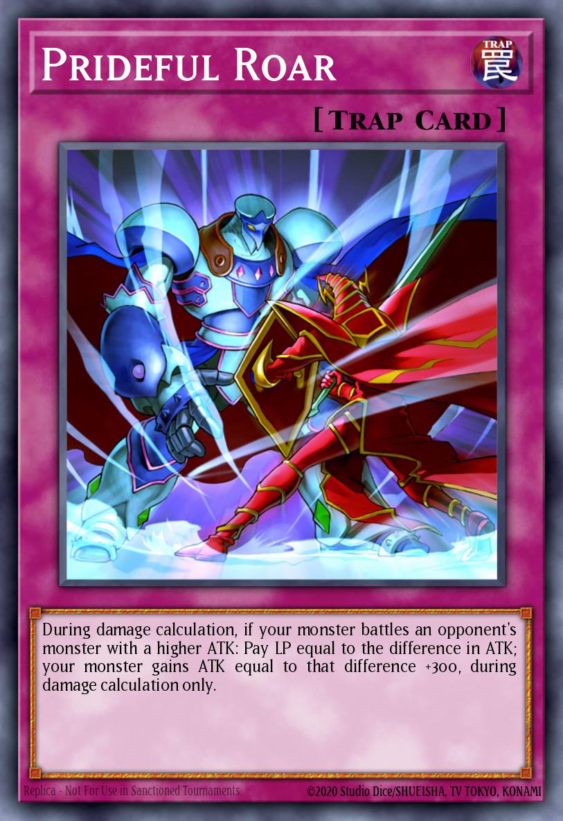 Prideful Roar Yu-Gi-Oh card