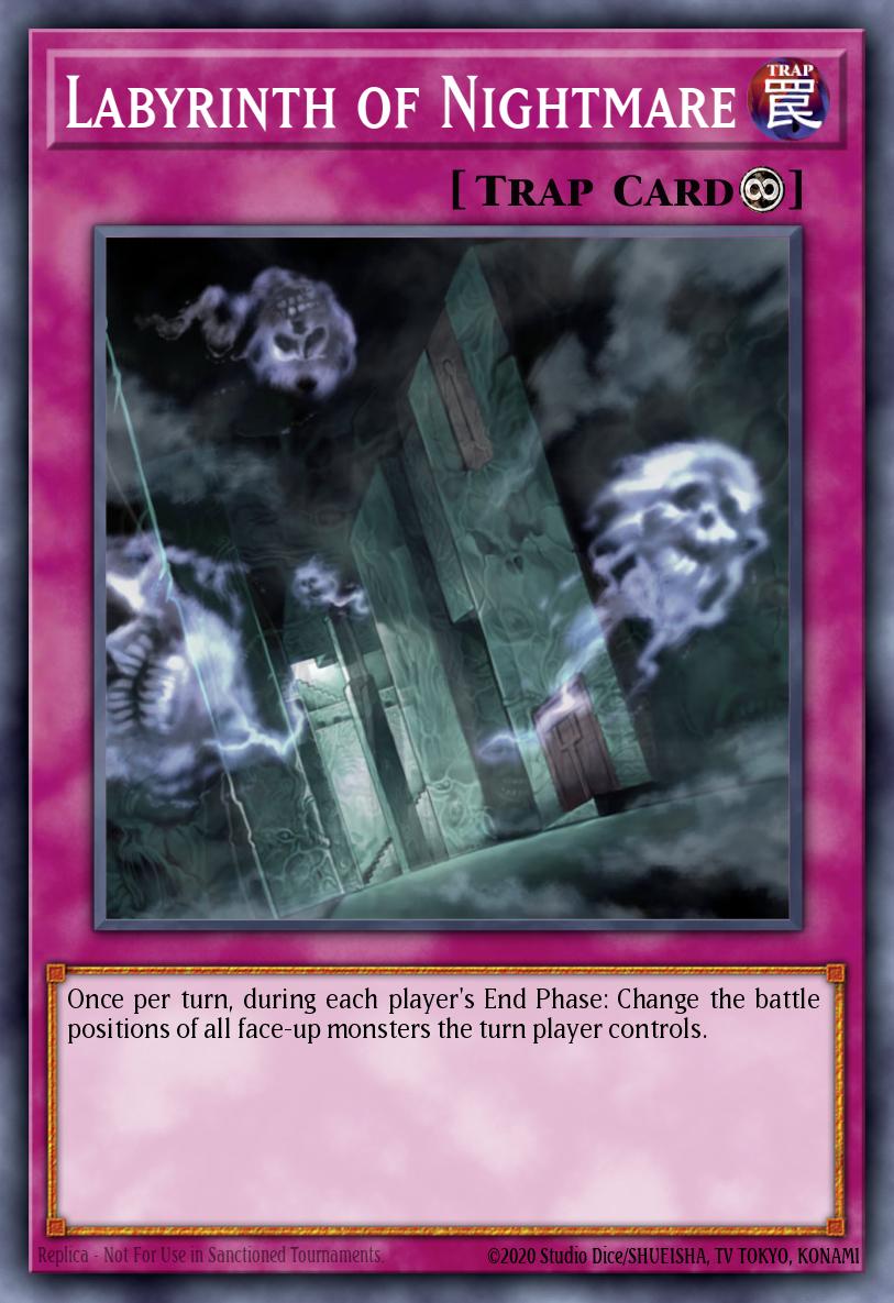 Labyrinth of Nightmare Yu-Gi-Oh card