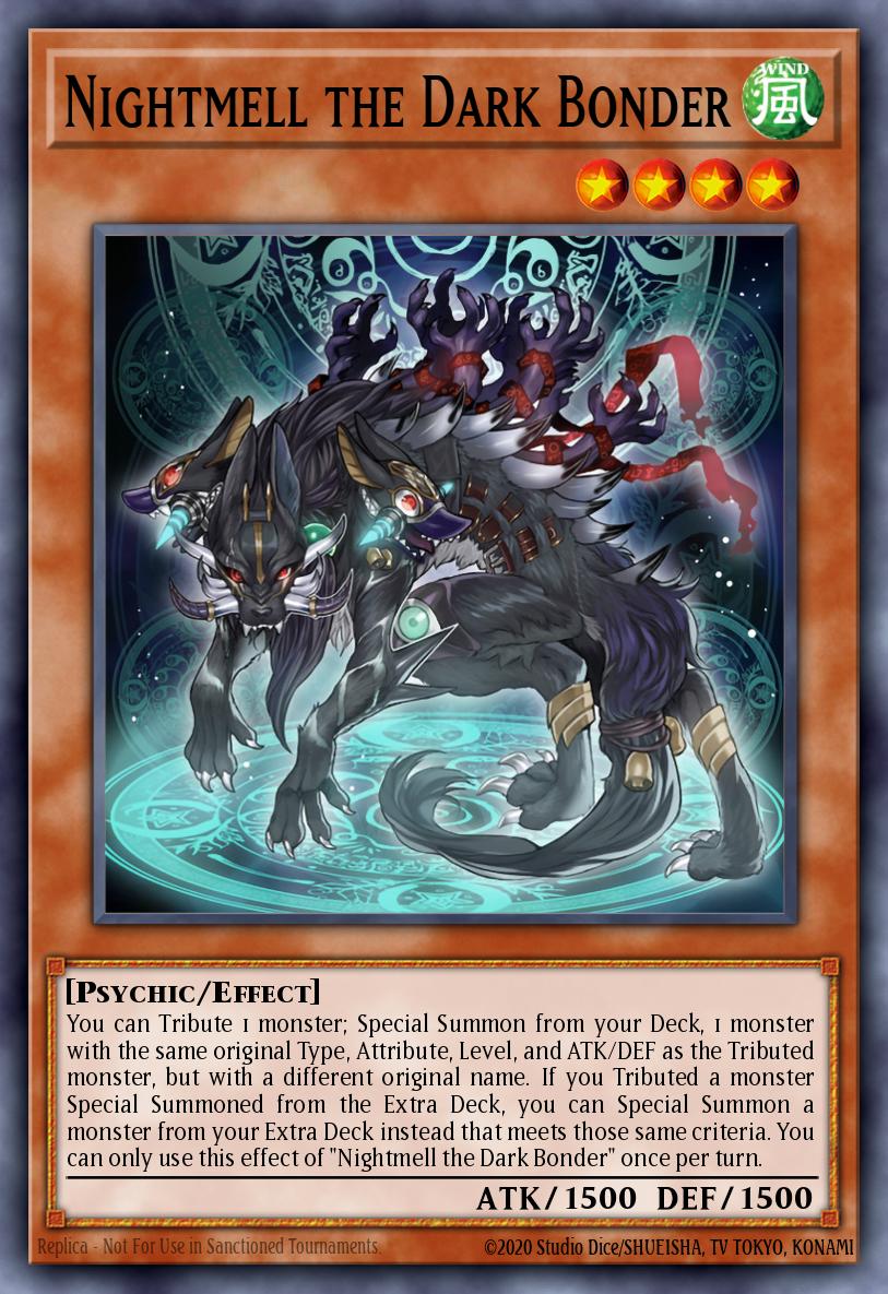Nightmell the Dark Bonder Yu-Gi-Oh card