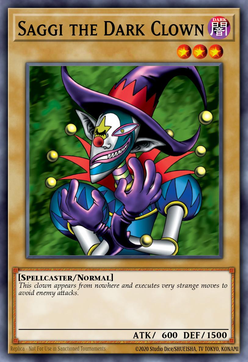 Saggi the Dark Clown Yu-Gi-Oh card