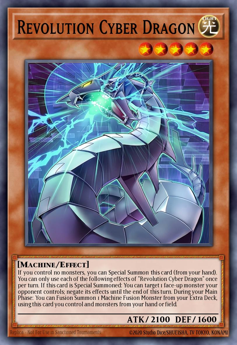 Revolution Cyber Dragon Yu-Gi-Oh card